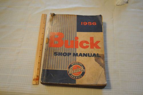 1956 buick shop manual original! lots of info