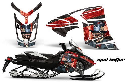 Amr racing ski doo rev-xr gsx summit kit snowmobile sled sticker wrap 2013 mad r