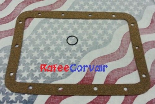 1960-69 corvair thick cork  powerglide oil pan gasket with freebie! that&#039;s right