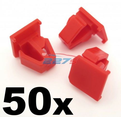 50x honda cr-v plastic wheel arch trim clips- front wing trim fasteners crv