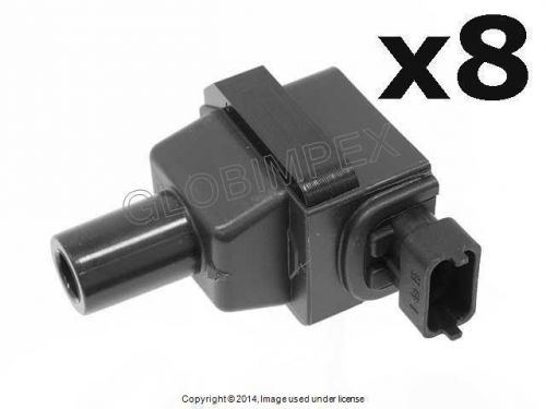 Mercedes r129 w140 w210 ignition coil w/o spark plug connector (8) bosch oem new