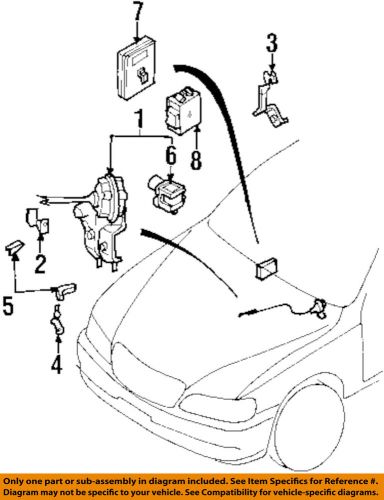 Infiniti nissan oem 97-98 q45-cruise control module 189306p100