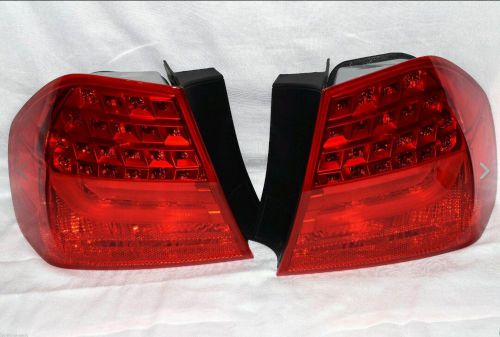 For 2009 328 335 taillight rear tail light lamp rl h one pair w/light bulbs new