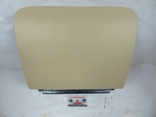 Oem 04-07 jaguar xjr xj8 vanden plas glovebox tan glove box