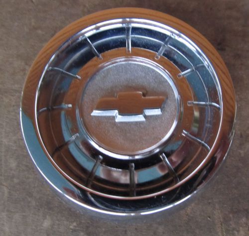 Nos 1962 1963 1964 1965 chevrolet ii &amp; chevelle chrome horn button cap 3791467