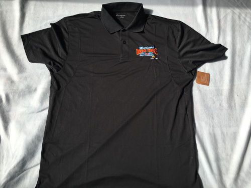 2015 woodward dream cruise black golf shirt size large