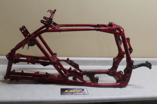 2004 yamaha yfz450 frame chassis red