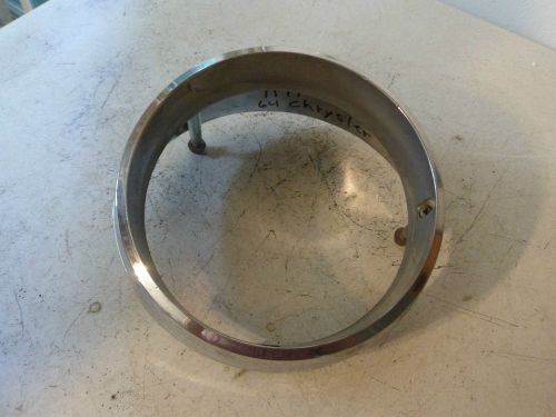 1964 chrylser  imperial  headlight  ring trim  bezel