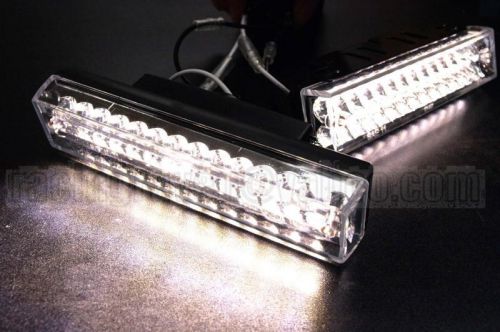 Daytime running drl hi power 26 led fog lamps lights 206cc 207 306 307 406