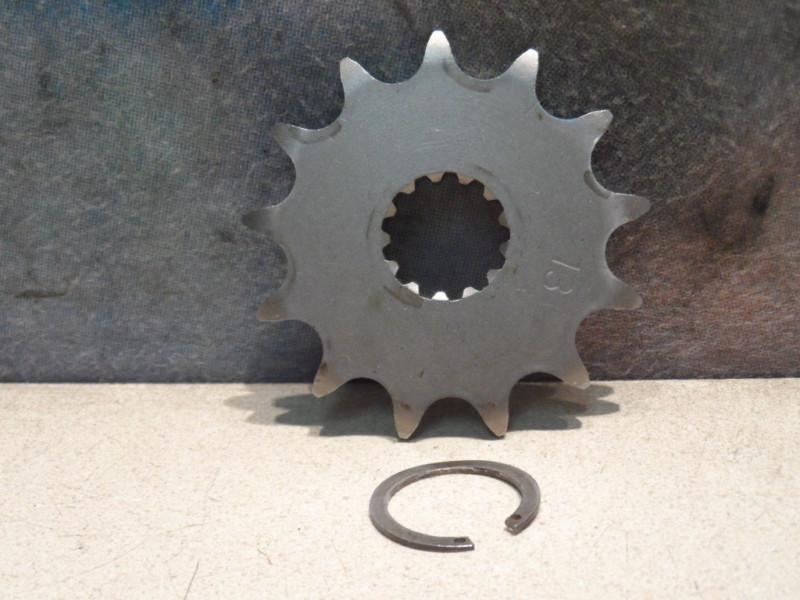 2001 suzuki rm250 front sprocket 13 teeth  (b) 01 rm 250