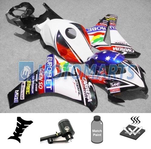 Bundle inj fairing kit w/ brake fluid pot for honda cbr1000rr 08 09 2010 2011 ae