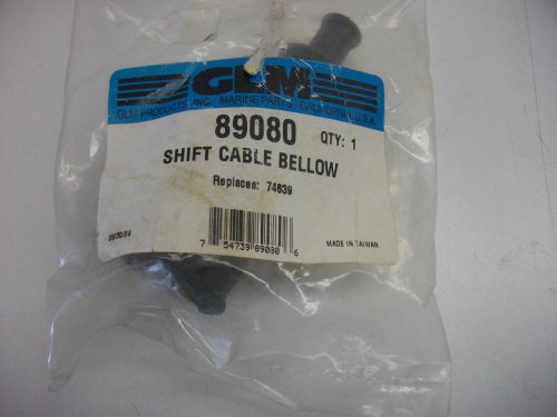 Glm 89080 mercruiser shift cable bellows alpha &amp; bravo drives 74639a2  31659