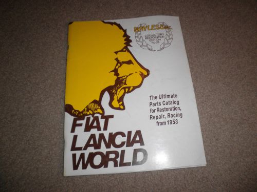 Bayless fiat lancia world collectors restoration edition no. 26