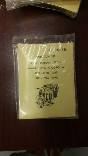 Karb-tun-kit toyota corolla to-4k carburetor tune kit