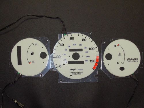 Performax glow gauge face 1996-99 honda civic dx  automatic trans el9699cadx