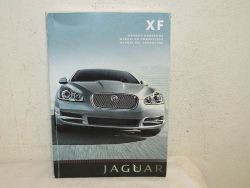 2007 jaguar xf owners handbook vfc 344 pages used