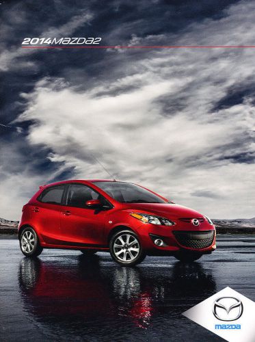 2014 mazda 2  22-page mazda2 brochure| sport—touring never opened mint look wow