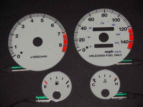 Performax glow gauge face 1994-99 acura integra ls/rs manual trans el9499im