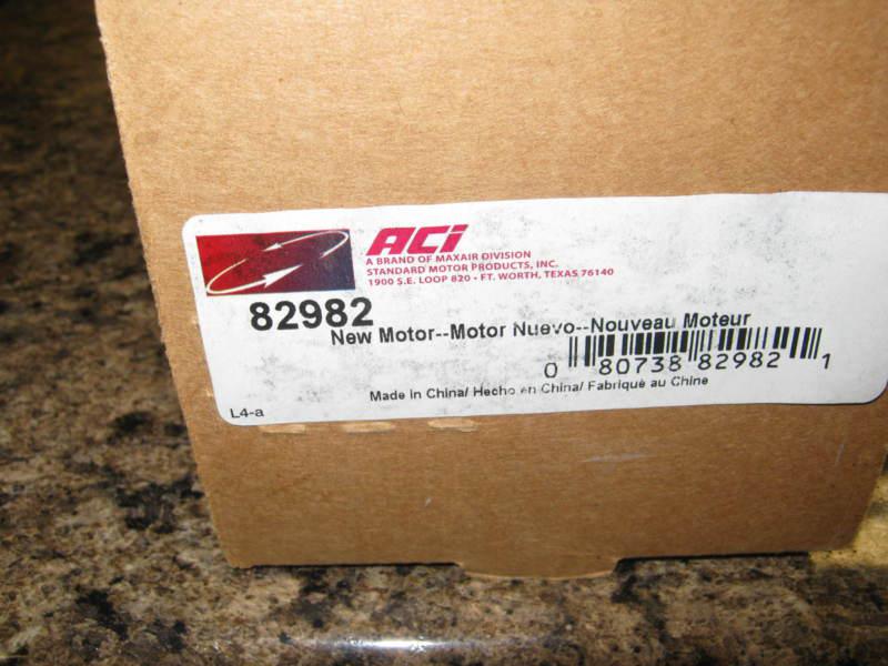 Aci/maxair 82982 power window motor   saab hummer gm left  front