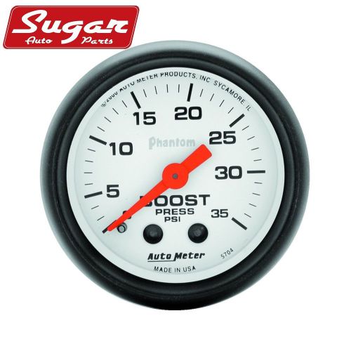 Auto meter 5704 phantom; mechanical boost gauge