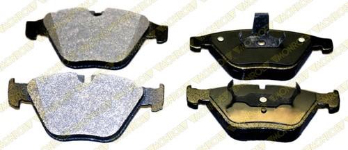 Monroe fx918 brake pad or shoe, front-monroe prosolution semi-metallic brake pad