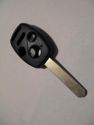 Honda civic pilot replacement remote keyless entry fob key shell w/chip slot h4c