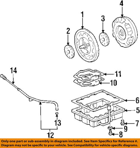 Kia oem 95-02 sportage automatic transmission-drive plate 0k01519020