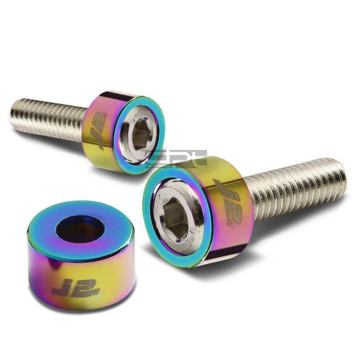 J2 exhaust header manifold metric cup washer+bolt/nut kit dc2/ap1/ap2 neo chrome