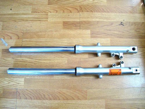 90-93 kawasaki zr550 zr 550 zephyr front forks fork tubes shocks right left