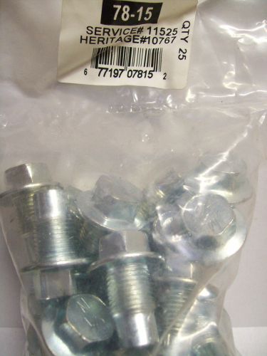 Qty 25 ~ ~ oil pan plug fittings 78-15 11525 1/2&#034;-20 dodge 86-96 gm 86-96 gmc 86