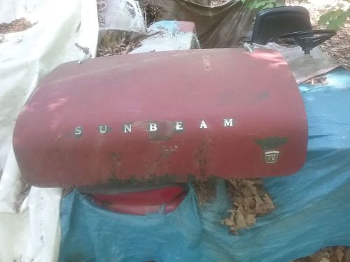 1966 sunbeam tiger  / alpine trunk lid