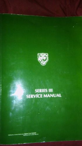 Jaguar xj6 shop manual service repair book xj-6 series iii 3 vanden plas xj12 xj