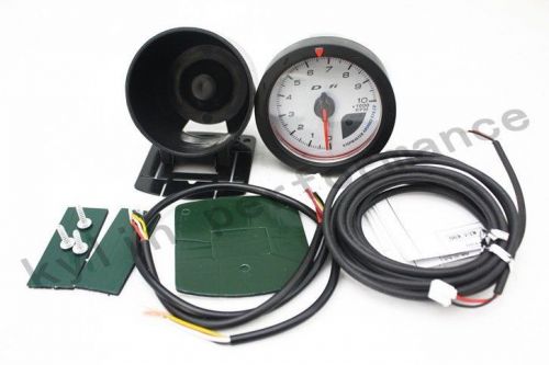 Modified car tachometer defi cr white tachometer rpm meter (60mm)