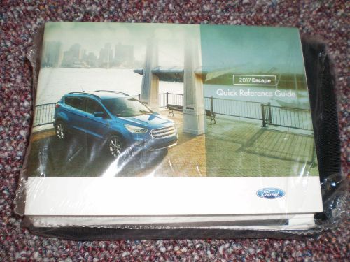 New 2017 ford escape complete suv owners manual books guide case all models