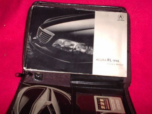 1998 acura rl owners manual