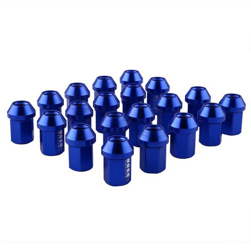 Lot of 20pcs blue wheel rim lug nut sets racing m12xp1.5 for honda acura blue