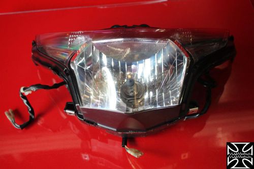 11-13 honda cbr250r front head light lamp headlight