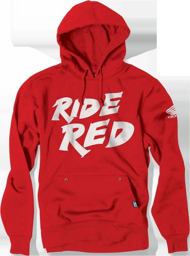 Factory effex-apparel honda youth hoody sm red