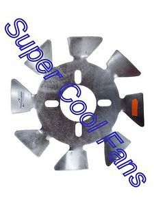 Super cool brake fans, mini stock wheel, 4 on 4. aluminum, right side, 900 cfm