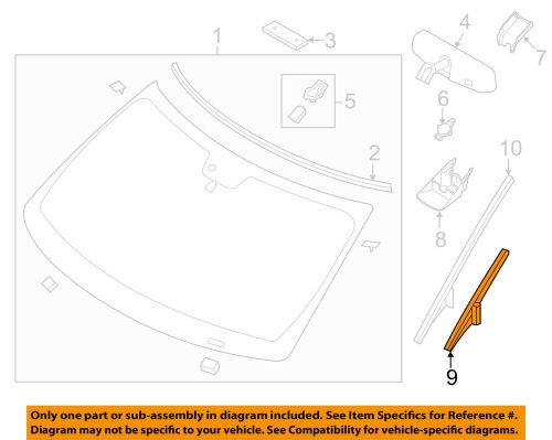 Ford oem 11-16 explorer windshield-outer pillar right bb5z7803136ab