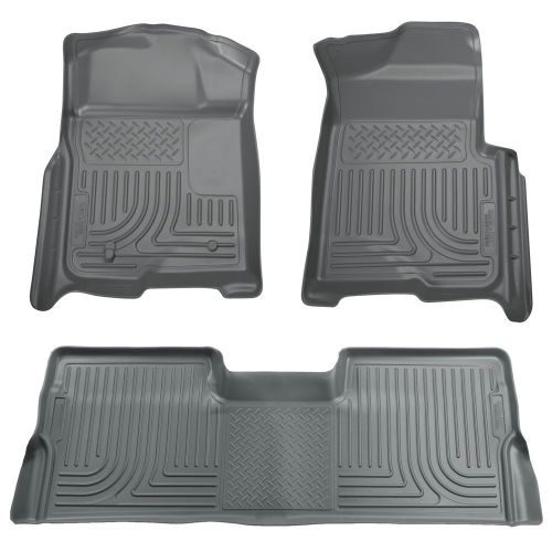 Husky liners 98332 weatherbeater floor liner fits 09-14 f-150