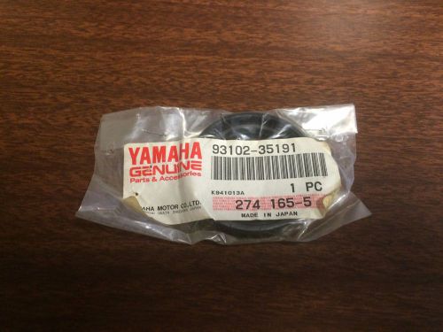 Yamaha oil seal. ign side. oem: 93102-35191