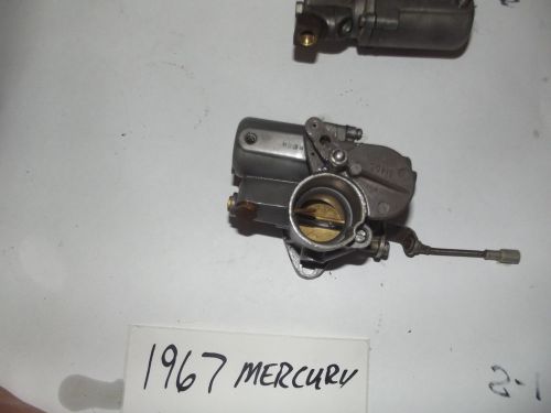 Vintage mercury 650-65hp outboard duel carb set 014468 throat 1 1/16&#034; fresh h2o