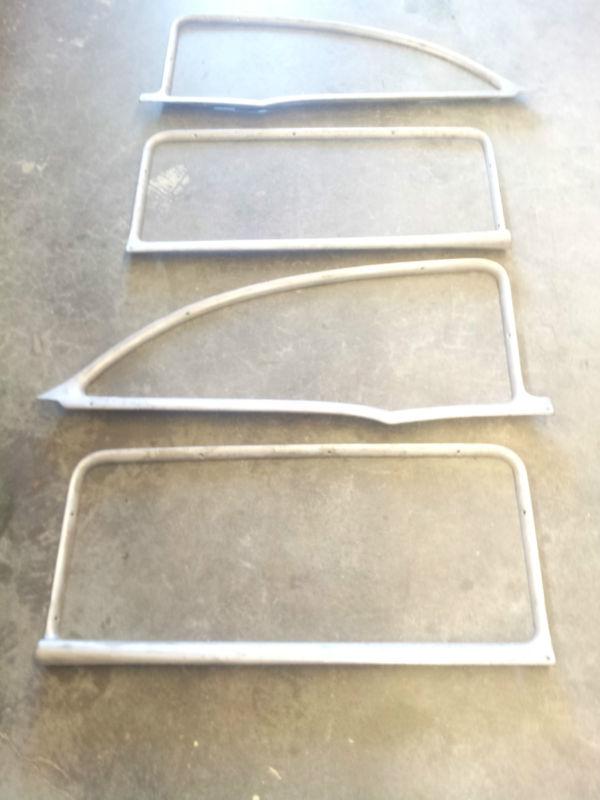 1955 1956 1957 chevy 2 door sedan window frames $265