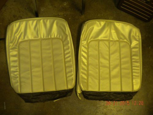 1970 buick seat covers bucket skylark gs dlx parchment 70