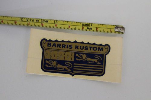 Original 1960s george barris kustom car water transfer decal vintage speed shop 