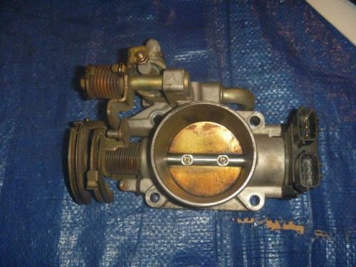 Throttle body manual transmission original oem 3.3 3.3l for 99 00 pathfinder