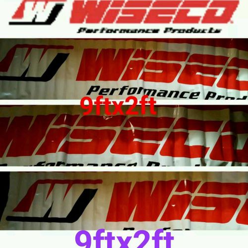 Wiseco performance products/9ftx2ft banner/heavy vinyl/free shipping