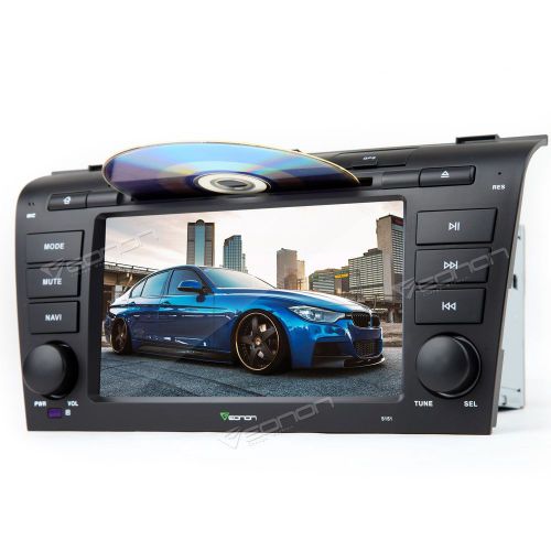 Gps 7&#039;&#039; in-dash car dvd player radio stereo bluetooth cd for mazda 3 2004-2009 o