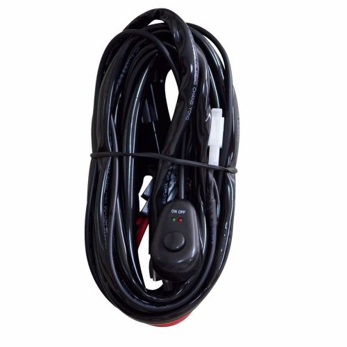 Nilight wiring harness kit-1 lead for led work light bar 12v wiring (ni-wa-03a)